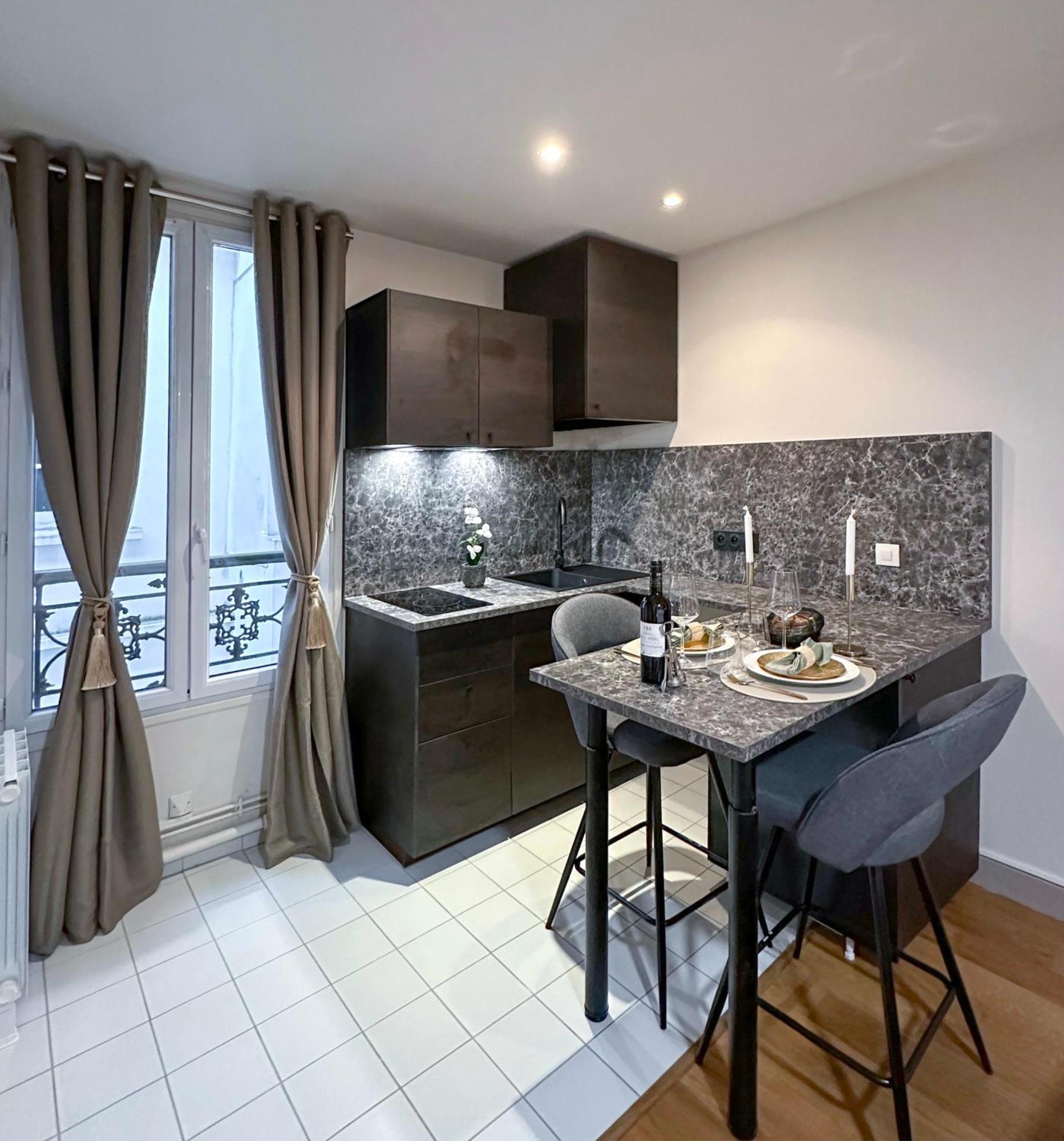 Peaceful Studio In Paris Extérieur photo